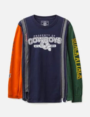 7 Cuts Long Sleeves T-shirt - College