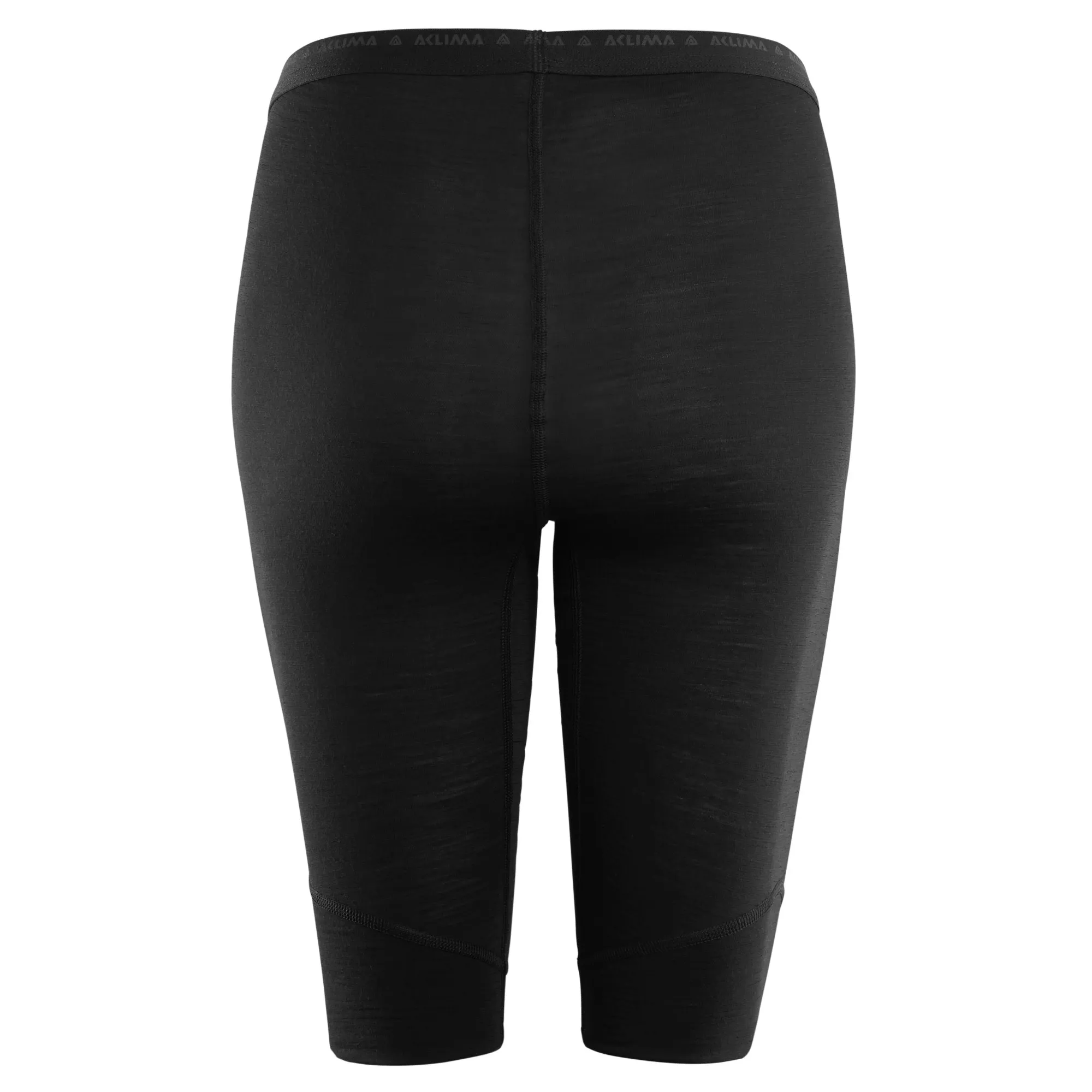 Aclima LightWool Shorts Long Women Jet Black | Buy Aclima LightWool Shorts Long Women Jet Black here | Outnorth