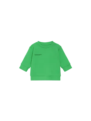 Baby 365 Sweatshirt—jade green