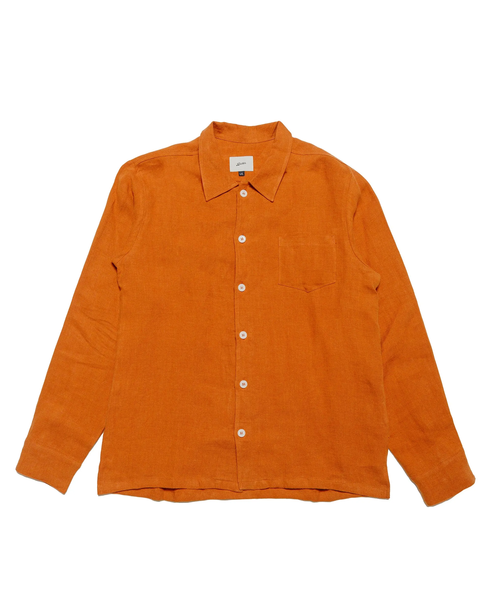 Bather Squash Linen Leisure Shirt