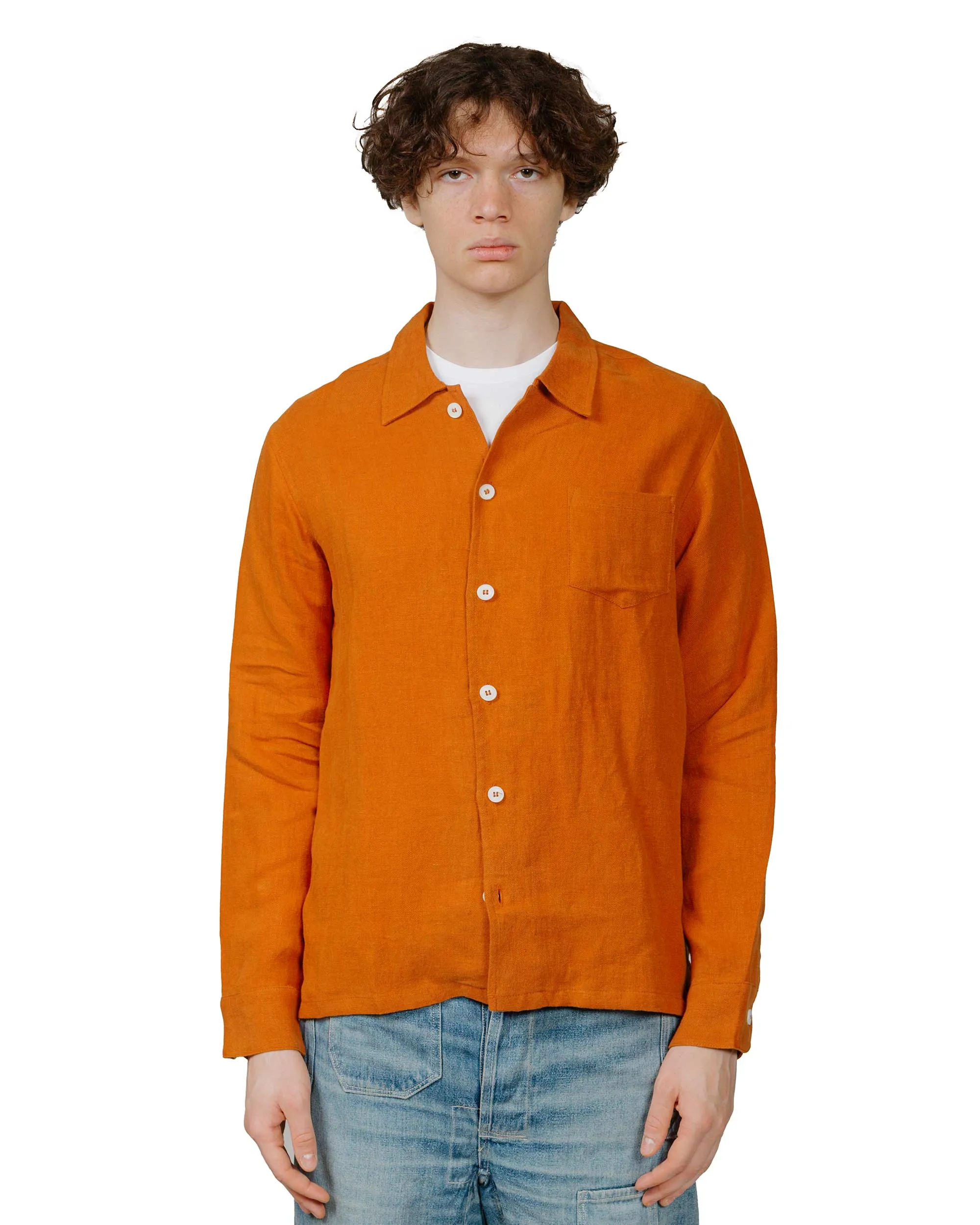 Bather Squash Linen Leisure Shirt