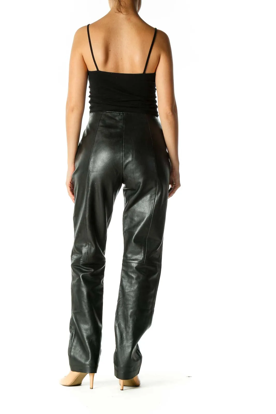 Black Leather Pants