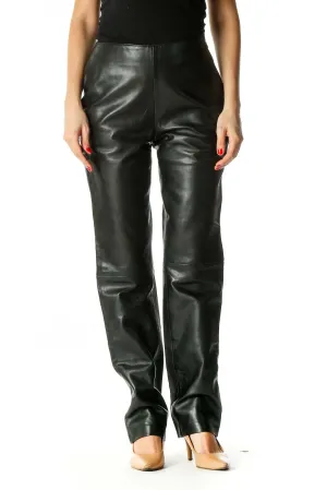 Black Leather Pants