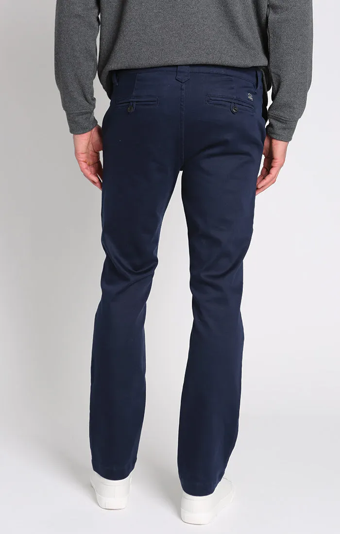 Bowie Straight Fit Tencel Twill Chino Pant