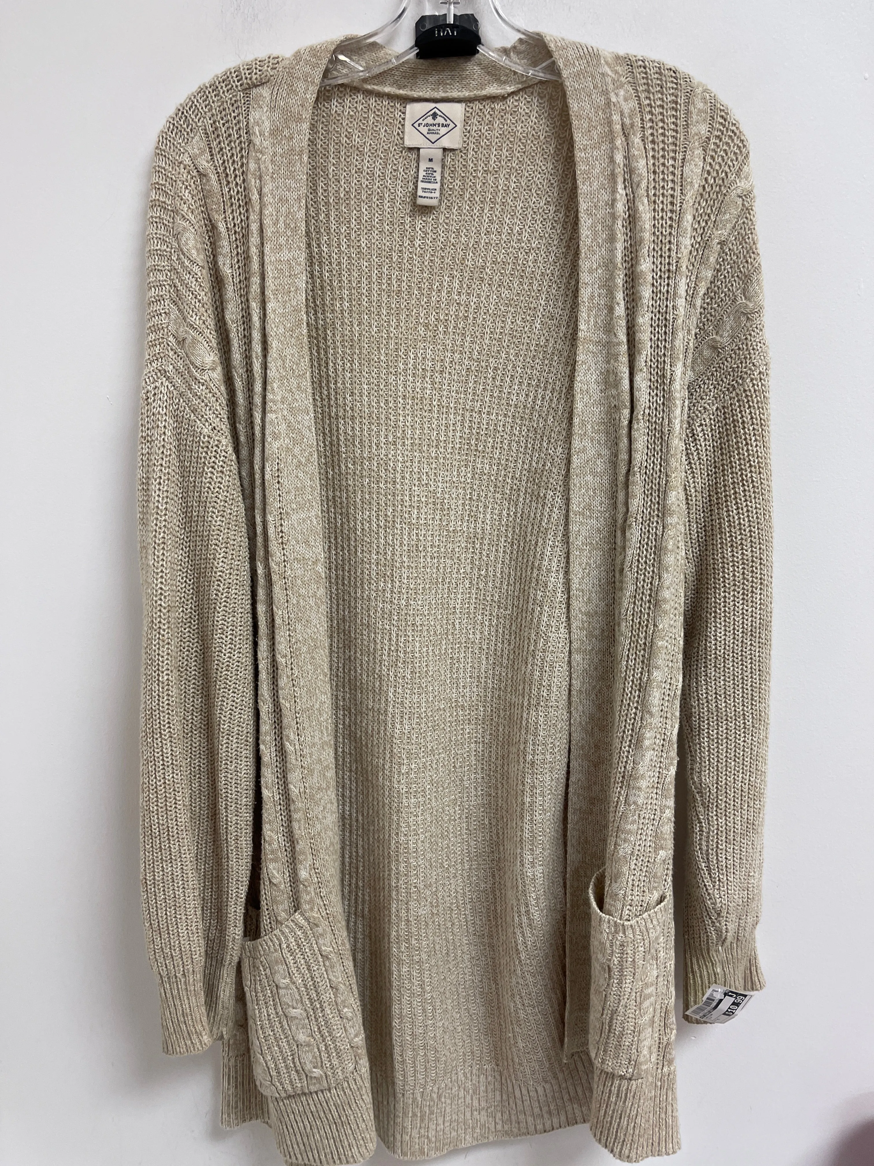 Cardigan By St Johns Bay In Cream, Size: M