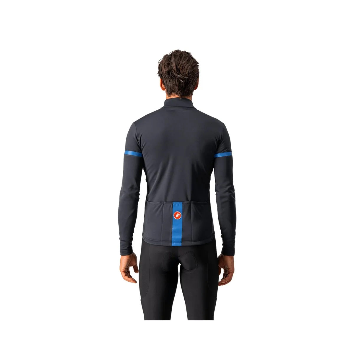 Castelli Fondo 2 FZ Long Sleeve Jersey Black