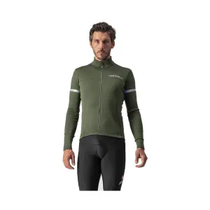 Castelli Fondo 2 FZ Long Sleeve Jersey Military Green