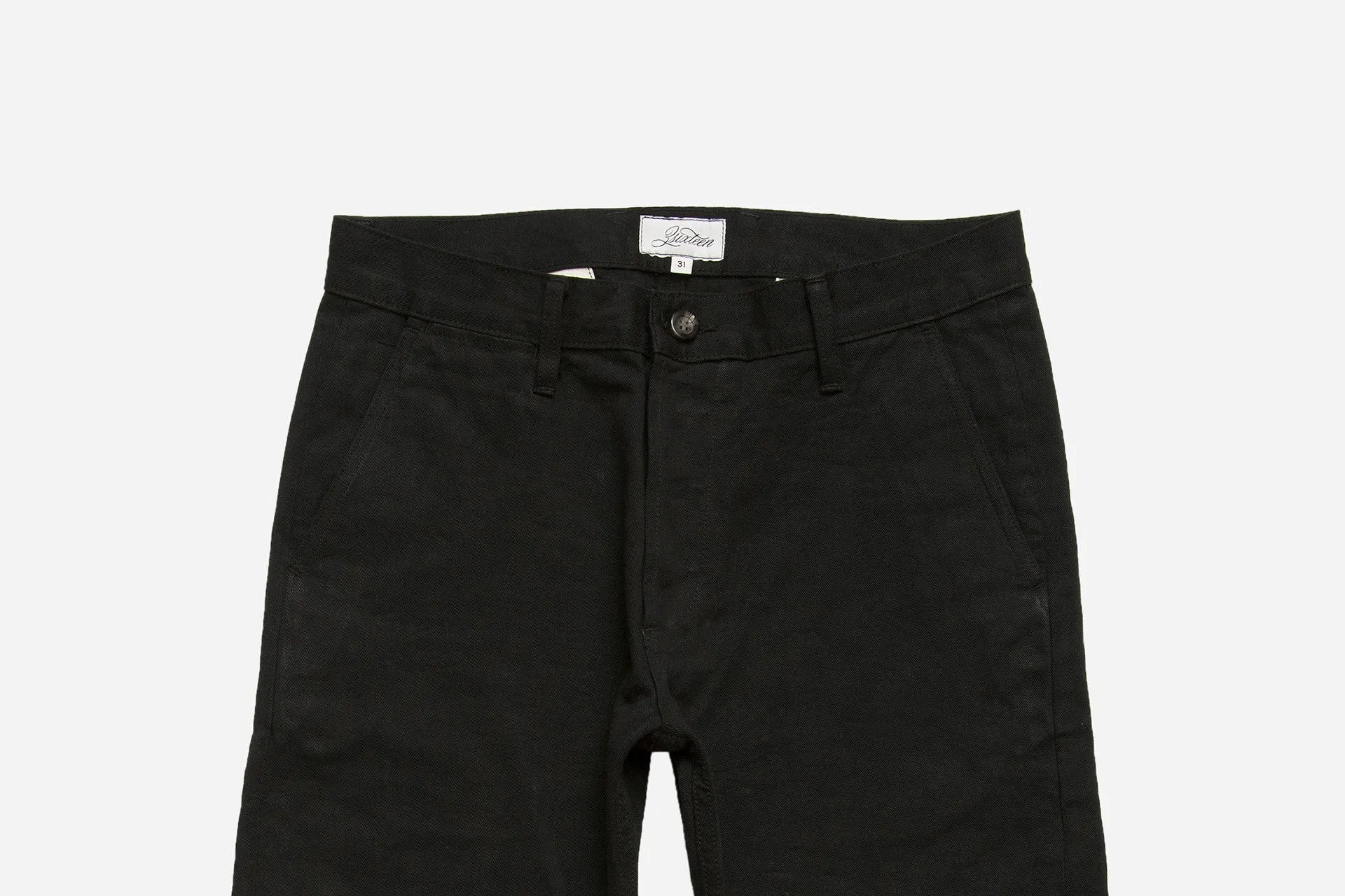 CH-22x ~ Black Selvedge Chino