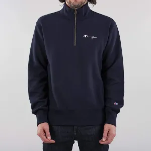 Champion Reverse Weave Small Script Half Zip Sweatshirt