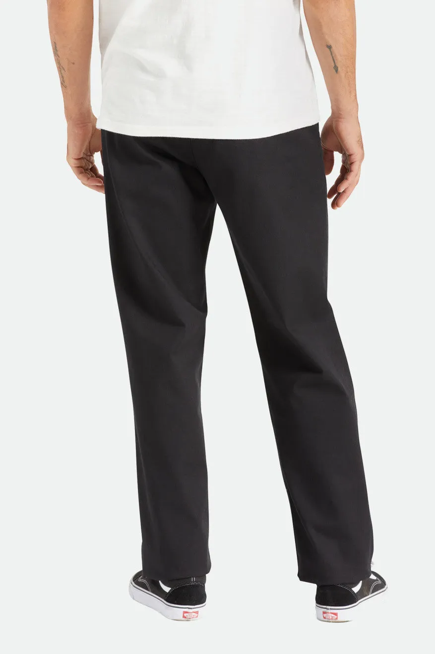 Choice Chino Relaxed Pant - Black