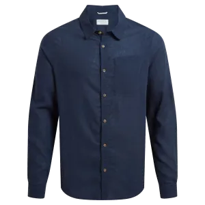 Craghoppers Men&#x27;s Alexis Long Sleeved Shirt Blue Navy | Buy Craghoppers Men&#x27;s Alexis Long Sleeved Shirt Blue Navy here | Outnorth