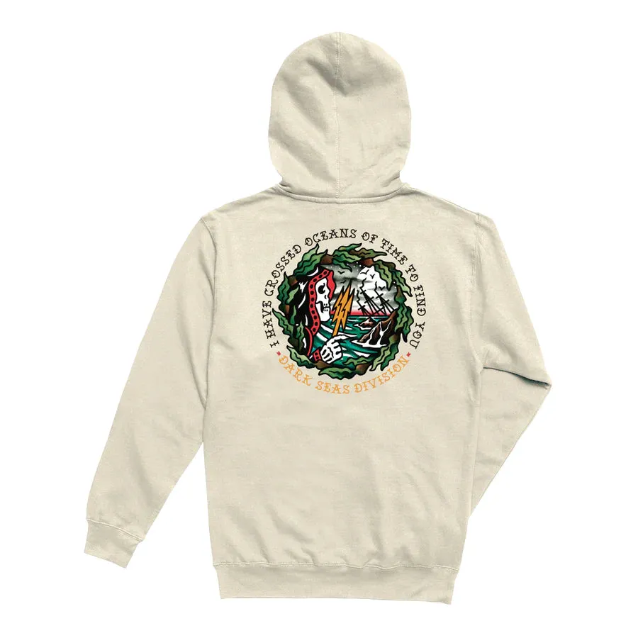 Dark Seas Oceans Of Time Pullover Hoodie - Bone