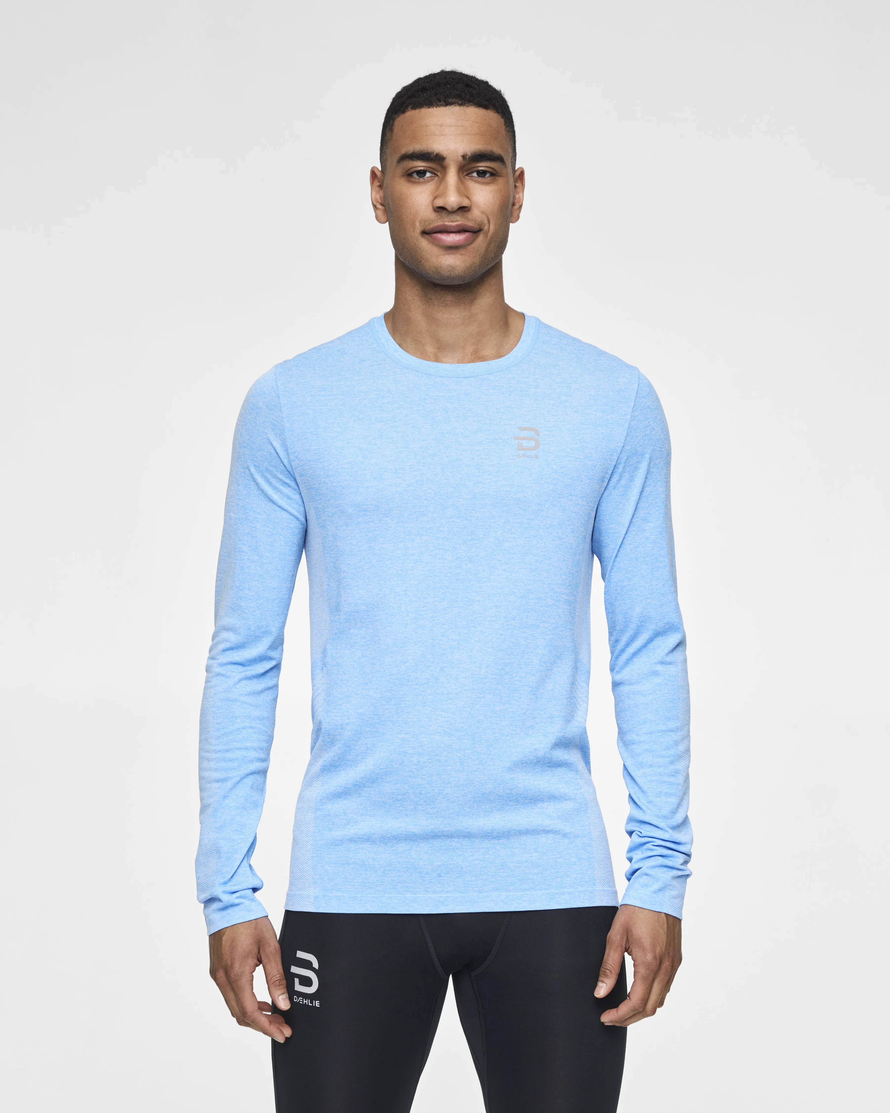 Dæhlie Men&#x27;s Long Sleeve Direction Azure Blue | Buy Dæhlie Men&#x27;s Long Sleeve Direction Azure Blue here | Outnorth