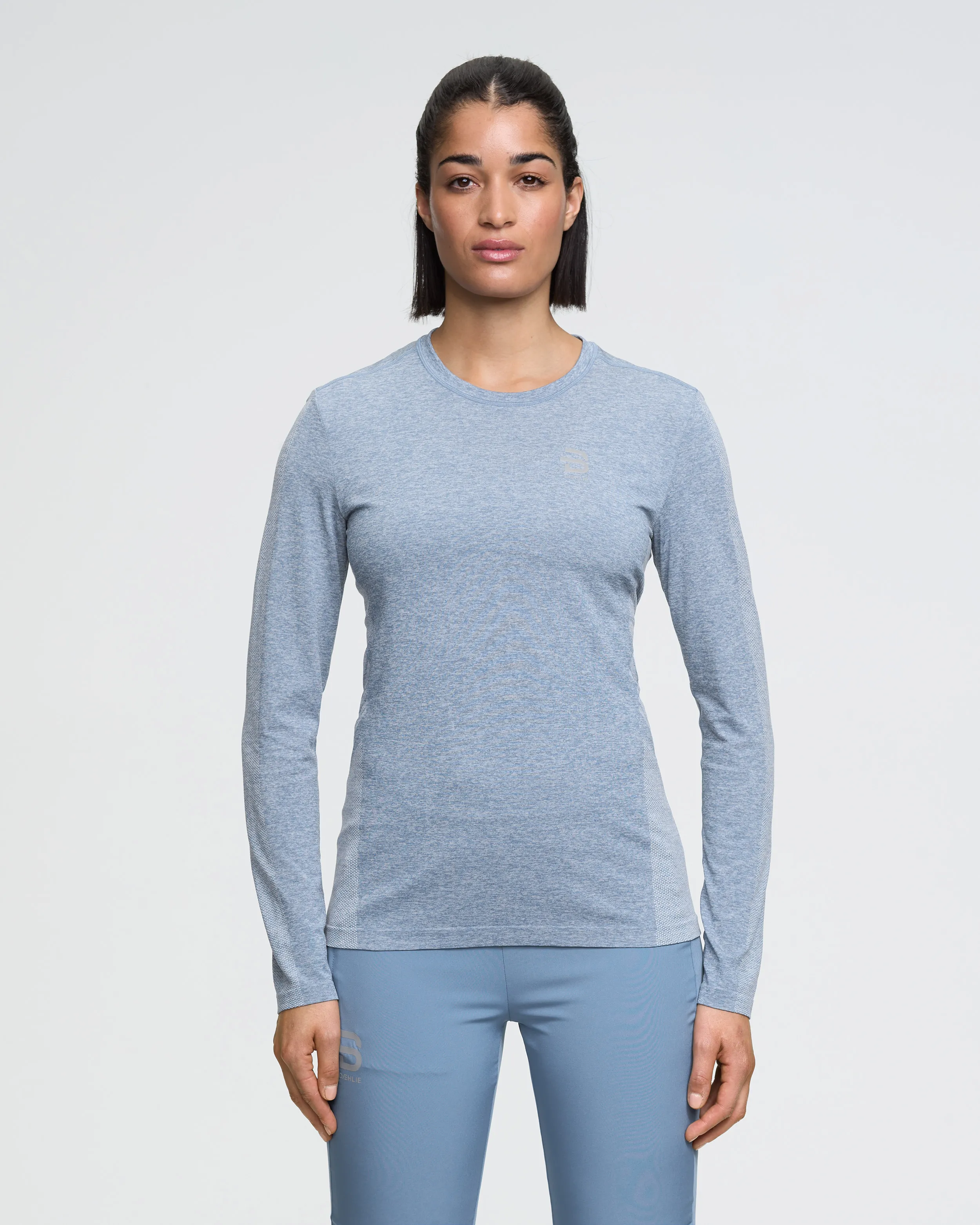 Dæhlie Women&#x27;s Long Sleeve Direction Elemental Blue | Buy Dæhlie Women&#x27;s Long Sleeve Direction Elemental Blue here | Outnorth