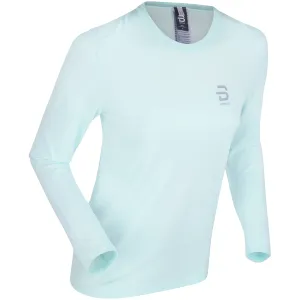 Dæhlie Women&#x27;s Long Sleeve Direction Iced Aqua | Buy Dæhlie Women&#x27;s Long Sleeve Direction Iced Aqua here | Outnorth