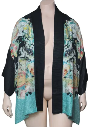 Dressori Printed Kimono Jacket