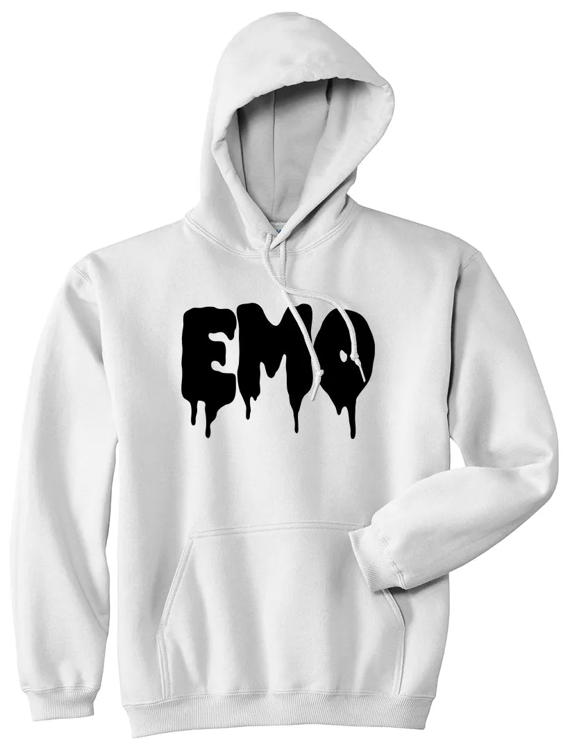 Emo Goth Mens Pullover Hoodie