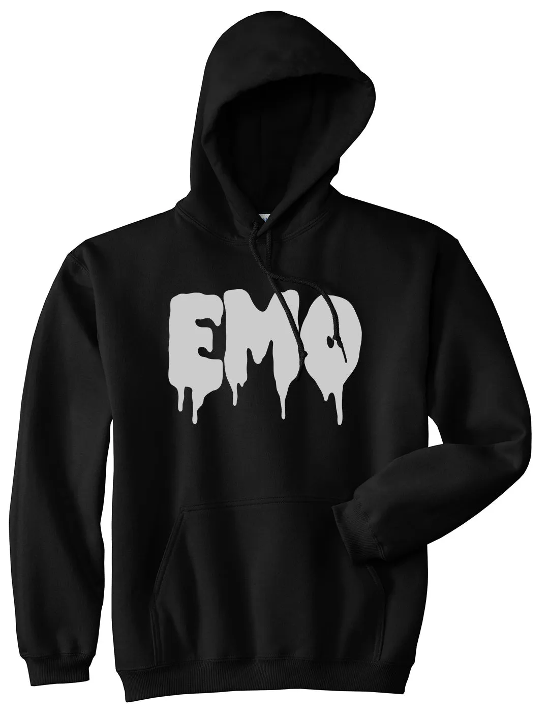 Emo Goth Mens Pullover Hoodie