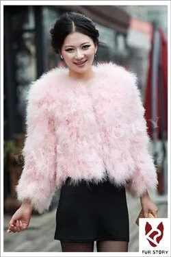 Fur Womens Coat Real Turkey Fur Coat Jacket Overcoat Mulitple Colors Puff NEW Stylish Natural Fur Coat Warmest Fur Coat Fur Story FS12098