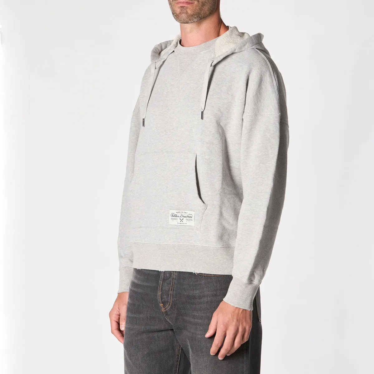 GOLDEN GOOSE HOODIE GUP01893.P001650 60513 MELANGE