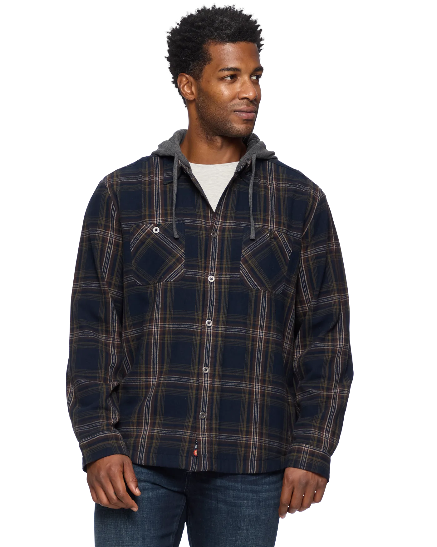 GRAYRIDGE THERMAL-LINED HOODED SHIRT JACKET