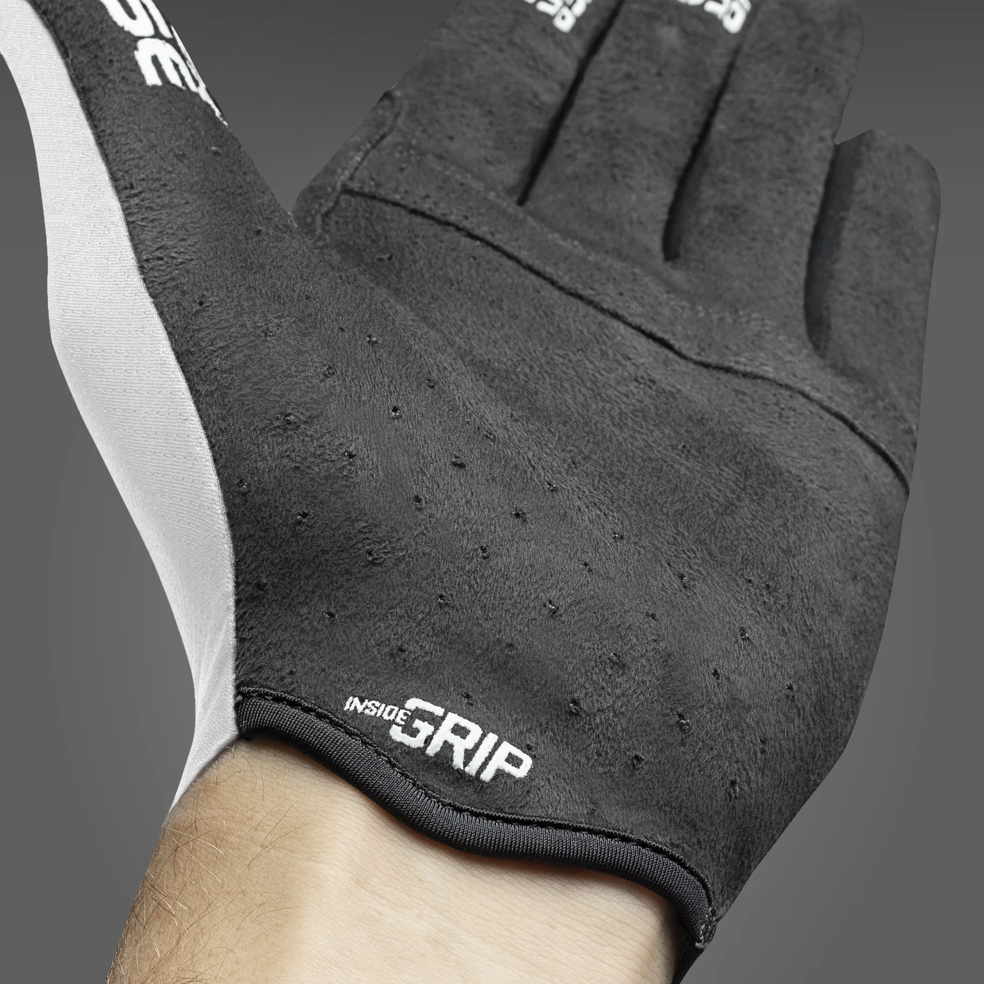 Gripgrab Aerolite InsideGrip Long Finger Glove White | Buy Gripgrab Aerolite InsideGrip Long Finger Glove White here | Outnorth