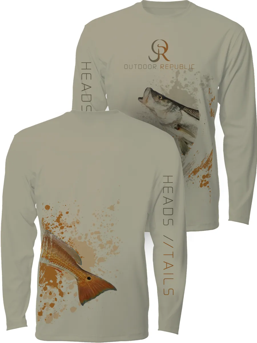 Heads/Tails Wrap - UPF Performance Shirt