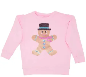 Holly Sweatshirt- Sequin Gingerbread