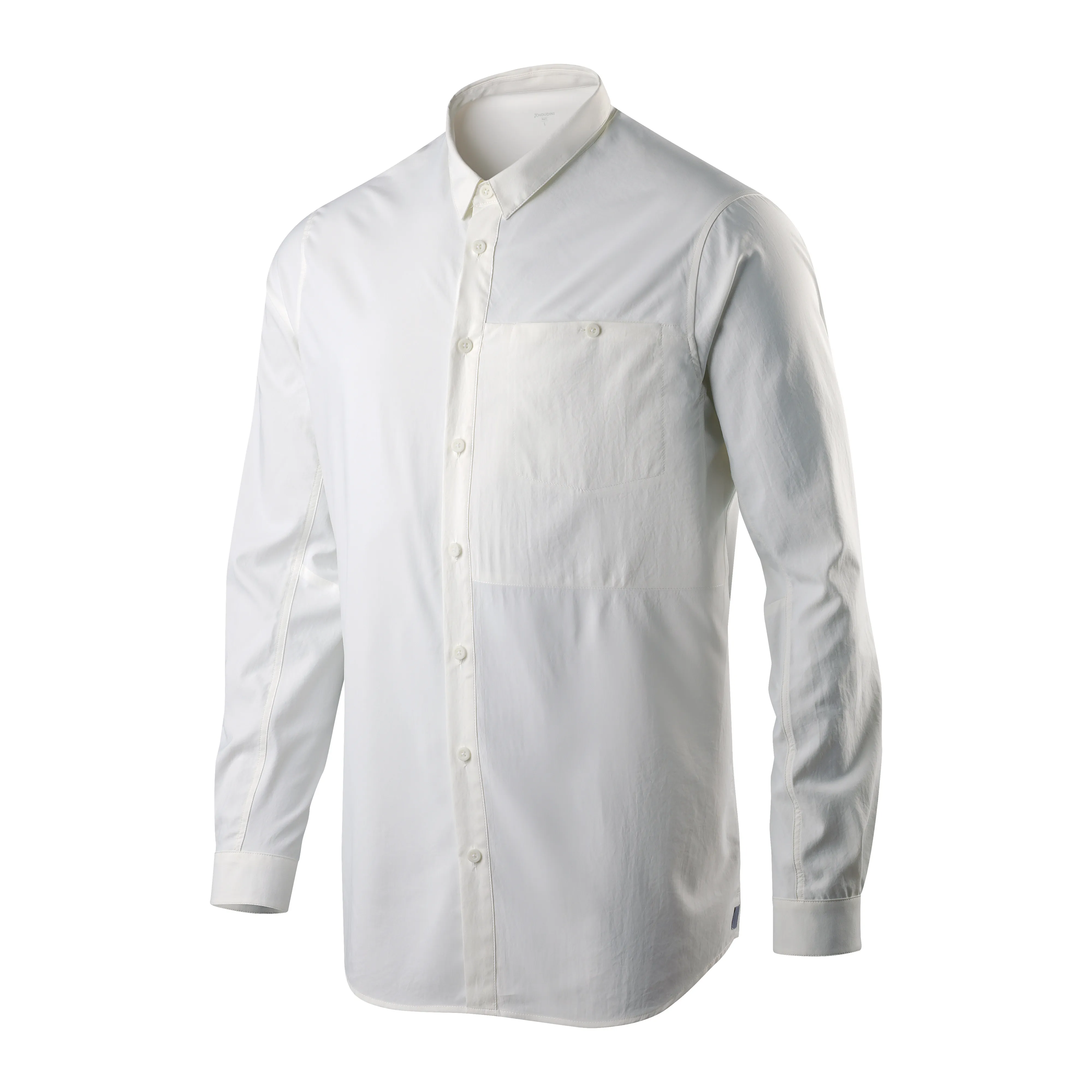 Houdini Men&#x27;s Long Sleeve Shirt Powderday White | Buy Houdini Men&#x27;s Long Sleeve Shirt Powderday White here | Outnorth