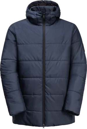 Jack Wolfskin Men&#x27;s Deutzer Long Jacket Night Blue | Buy Jack Wolfskin Men&#x27;s Deutzer Long Jacket Night Blue here | Outnorth