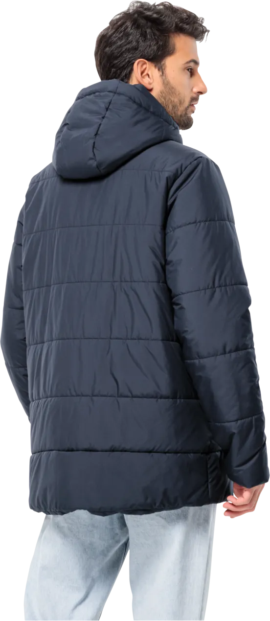 Jack Wolfskin Men&#x27;s Deutzer Long Jacket Night Blue | Buy Jack Wolfskin Men&#x27;s Deutzer Long Jacket Night Blue here | Outnorth