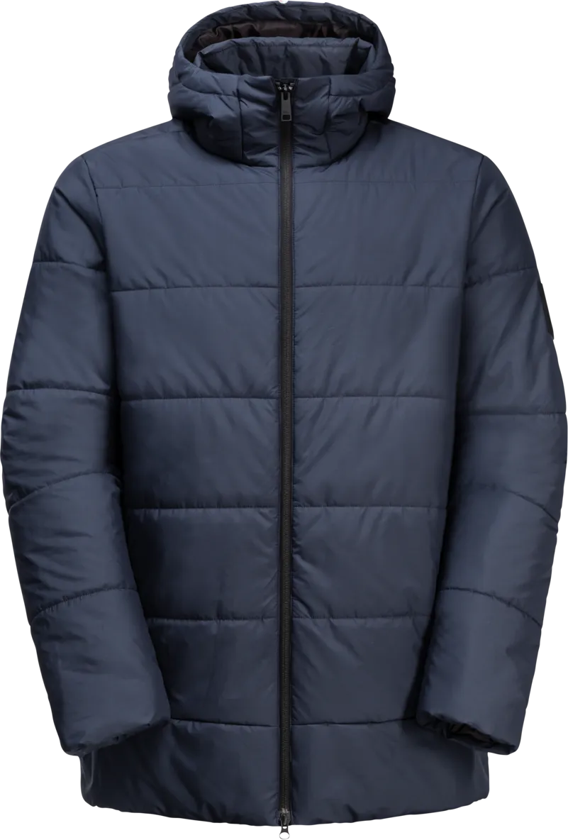 Jack Wolfskin Men&#x27;s Deutzer Long Jacket Night Blue | Buy Jack Wolfskin Men&#x27;s Deutzer Long Jacket Night Blue here | Outnorth