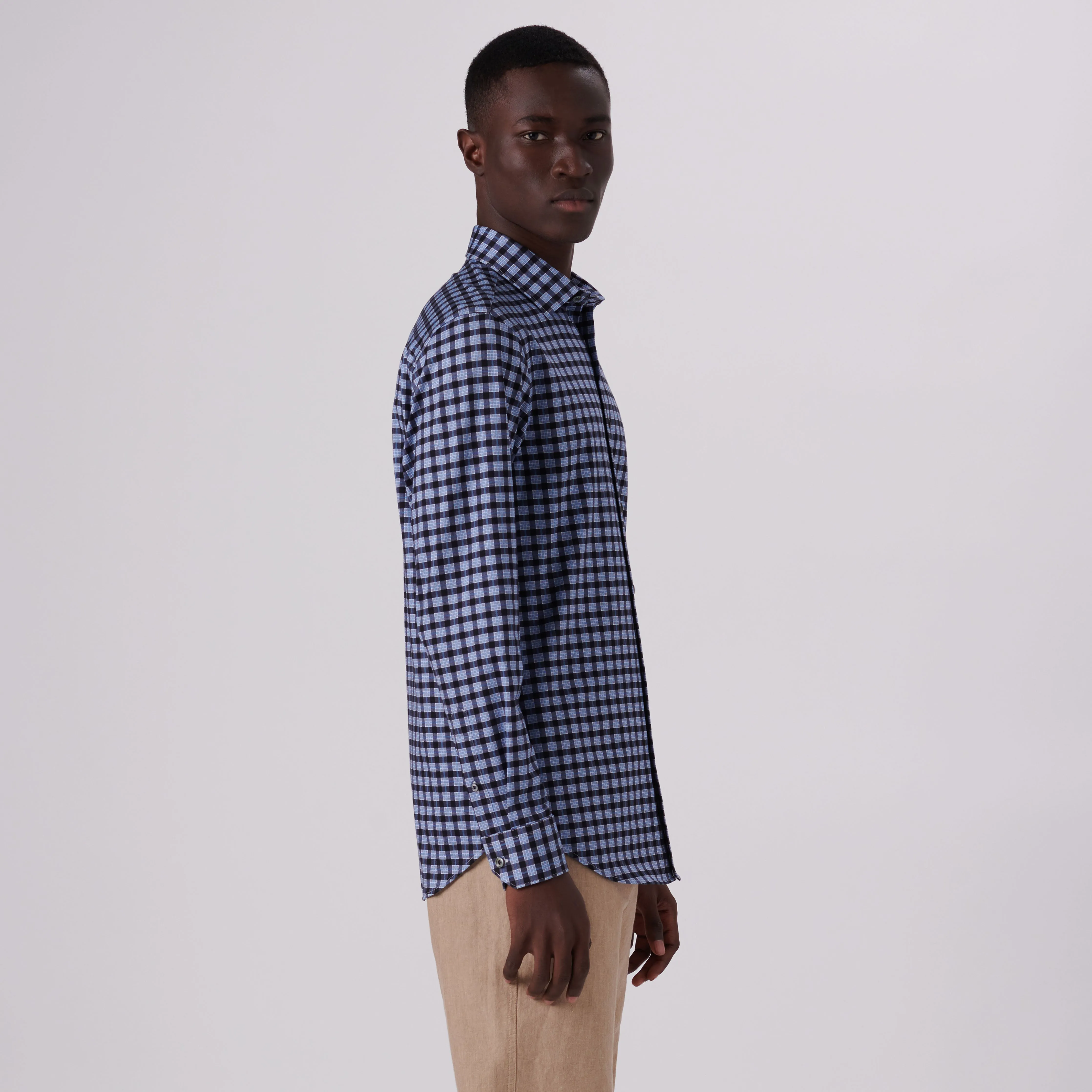 James Plaid Check Print OoohCotton Shirt