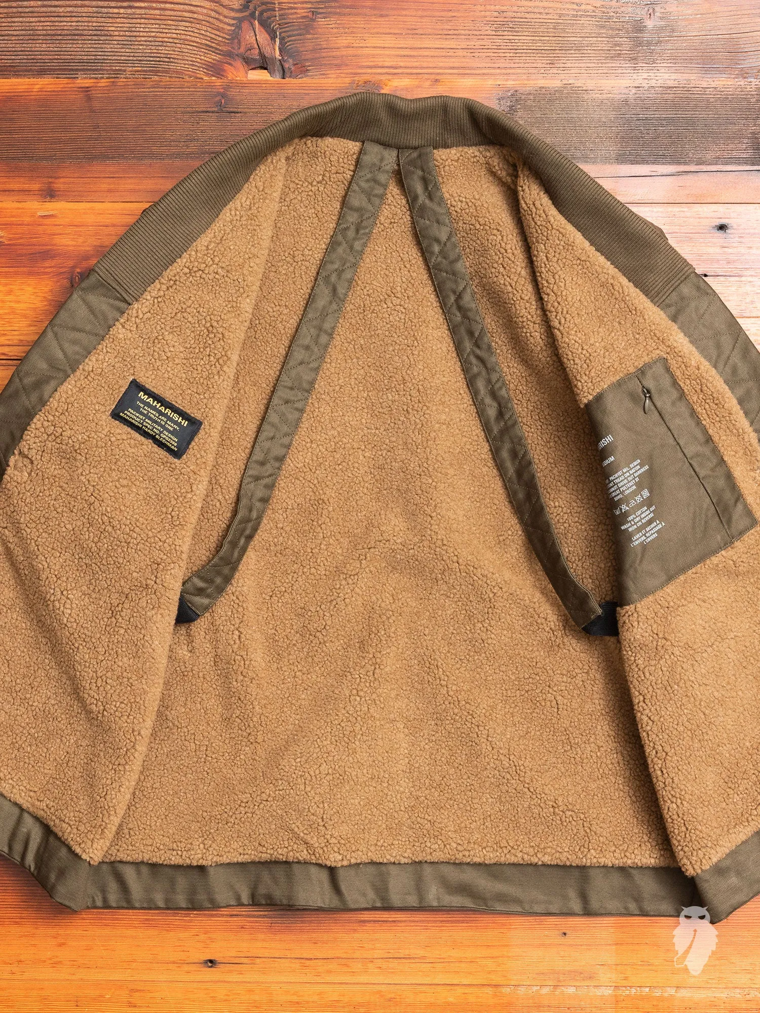 Kimono Deck Jacket in Olive