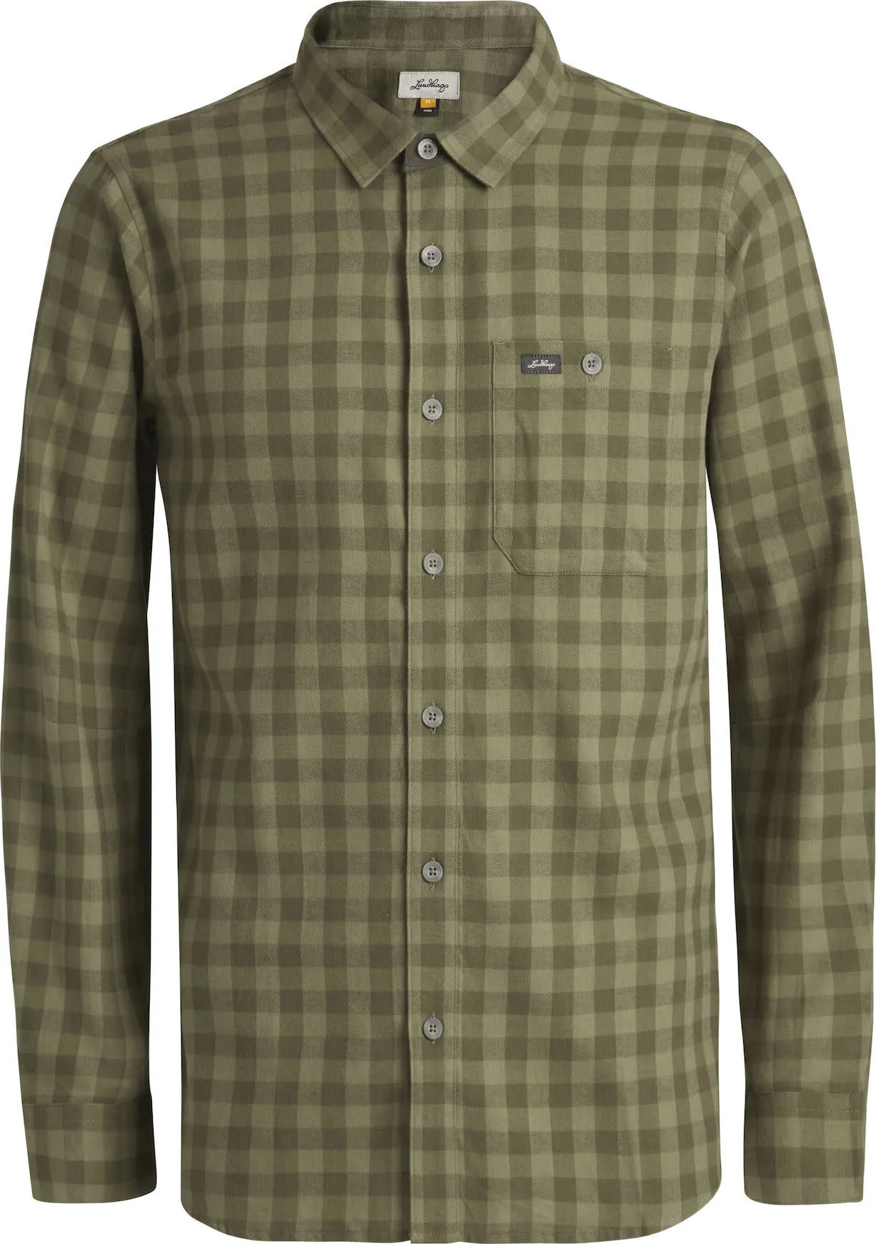 Lundhags Men&#x27;s Ekren Long Sleeve Shirt Clover | Buy Lundhags Men&#x27;s Ekren Long Sleeve Shirt Clover here | Outnorth