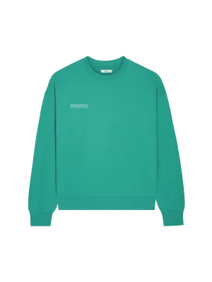 Mens 365 Midweight Sweatshirt—mangrove turquoise