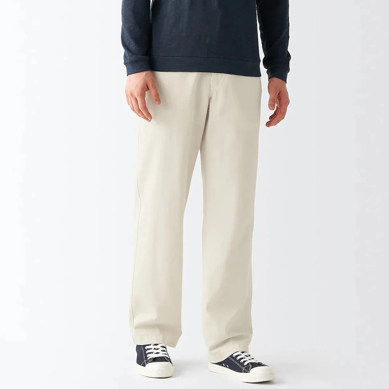 Men's Chino Regular Fit Pants (L 32inch / 82cm)