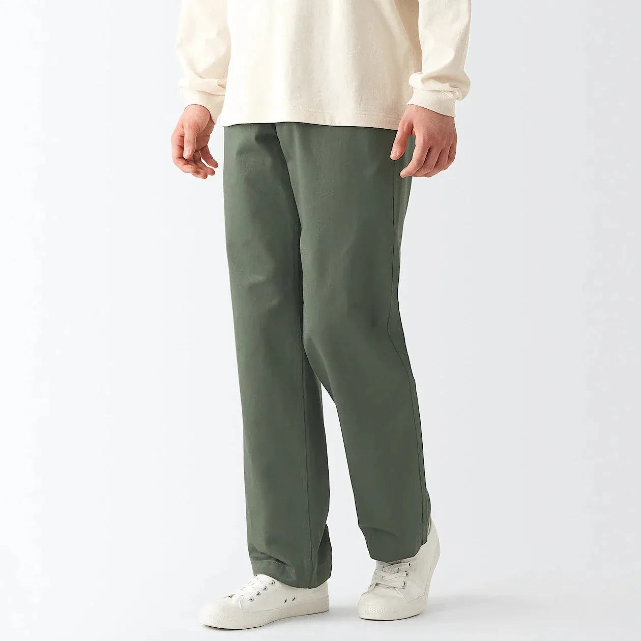 Men's Chino Regular Fit Pants (L 32inch / 82cm)