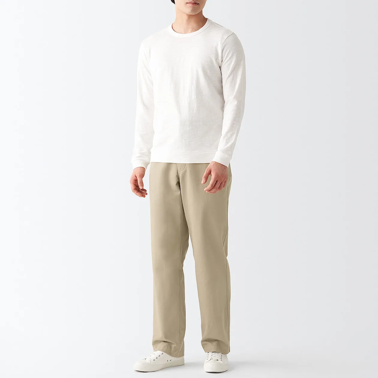 Men's Chino Regular Fit Pants (L 32inch / 82cm)