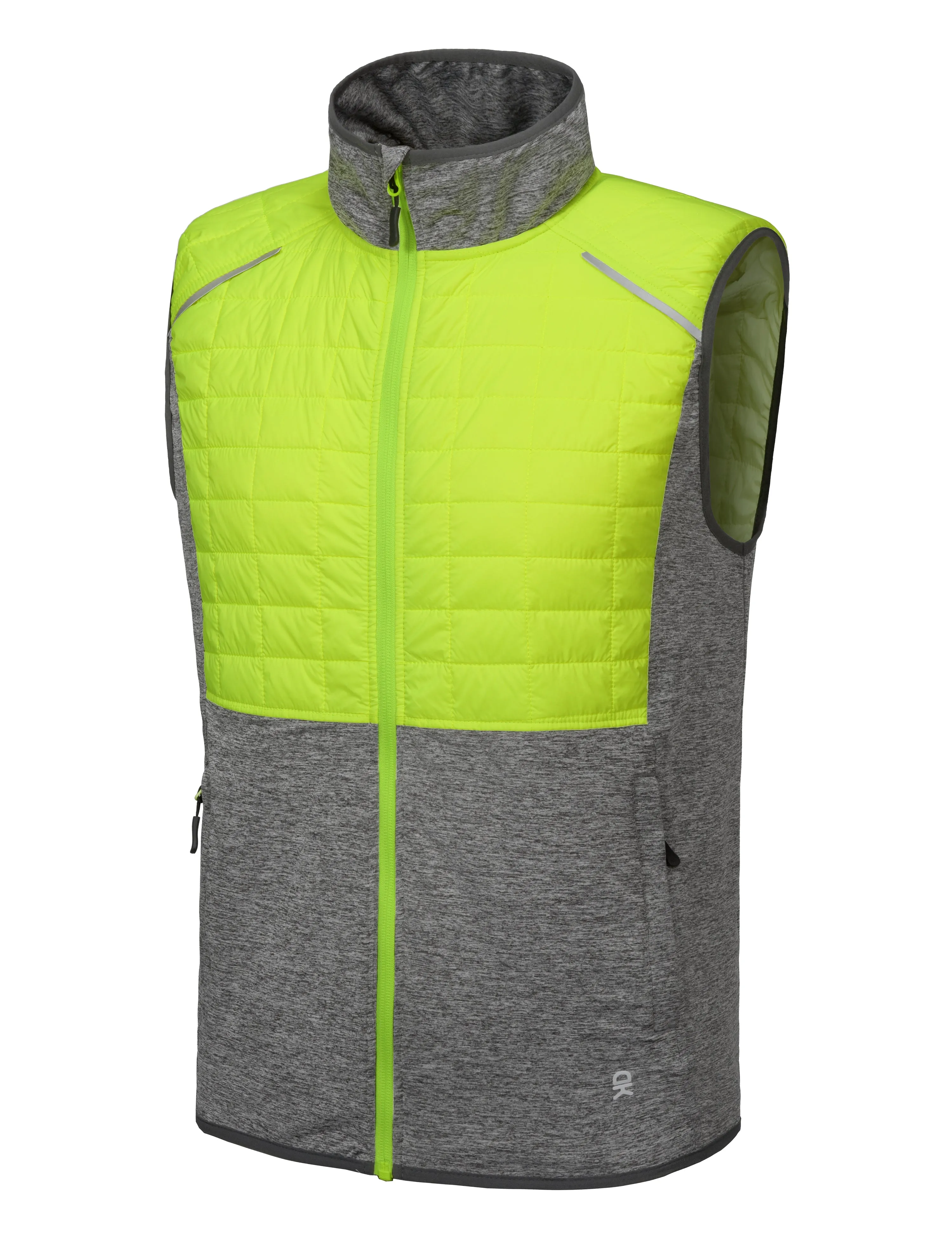 Men's Lightweight reflective stripes Warm Vest