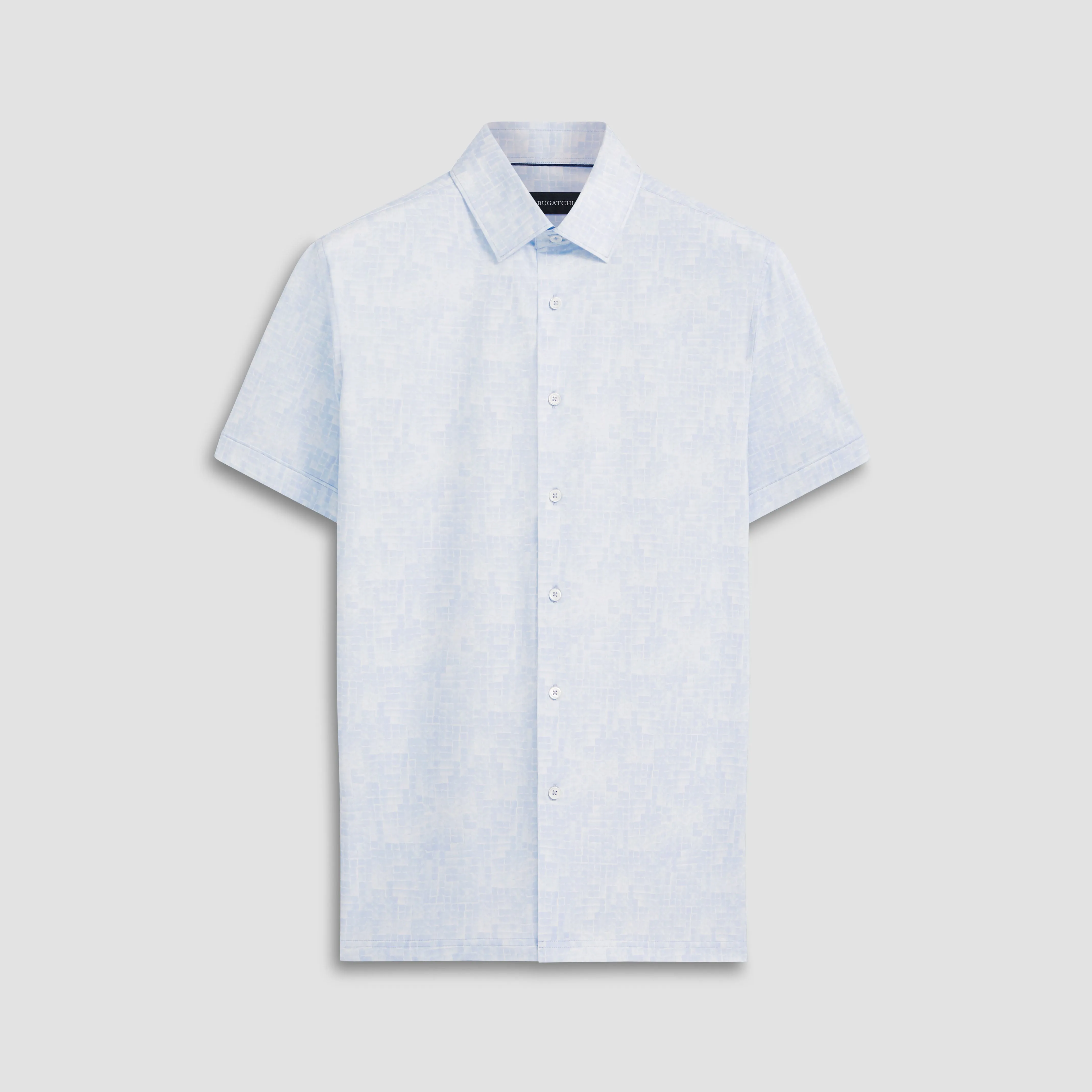 Milo Tonal Check OoohCotton Short Sleeve Shirt