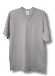 Pro Club Comfort Short Sleeve V-Neck Grey T-Shirt