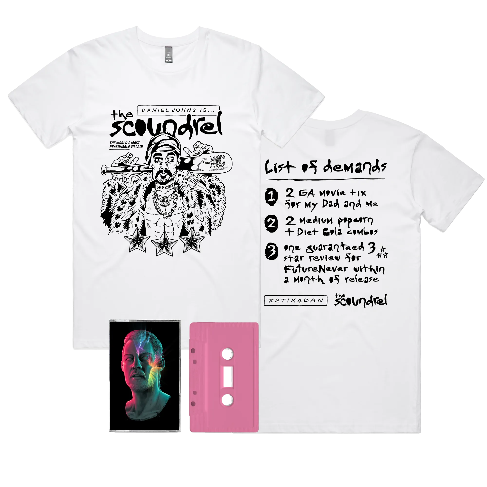 Scoundrel Bundle / White T-Shirt