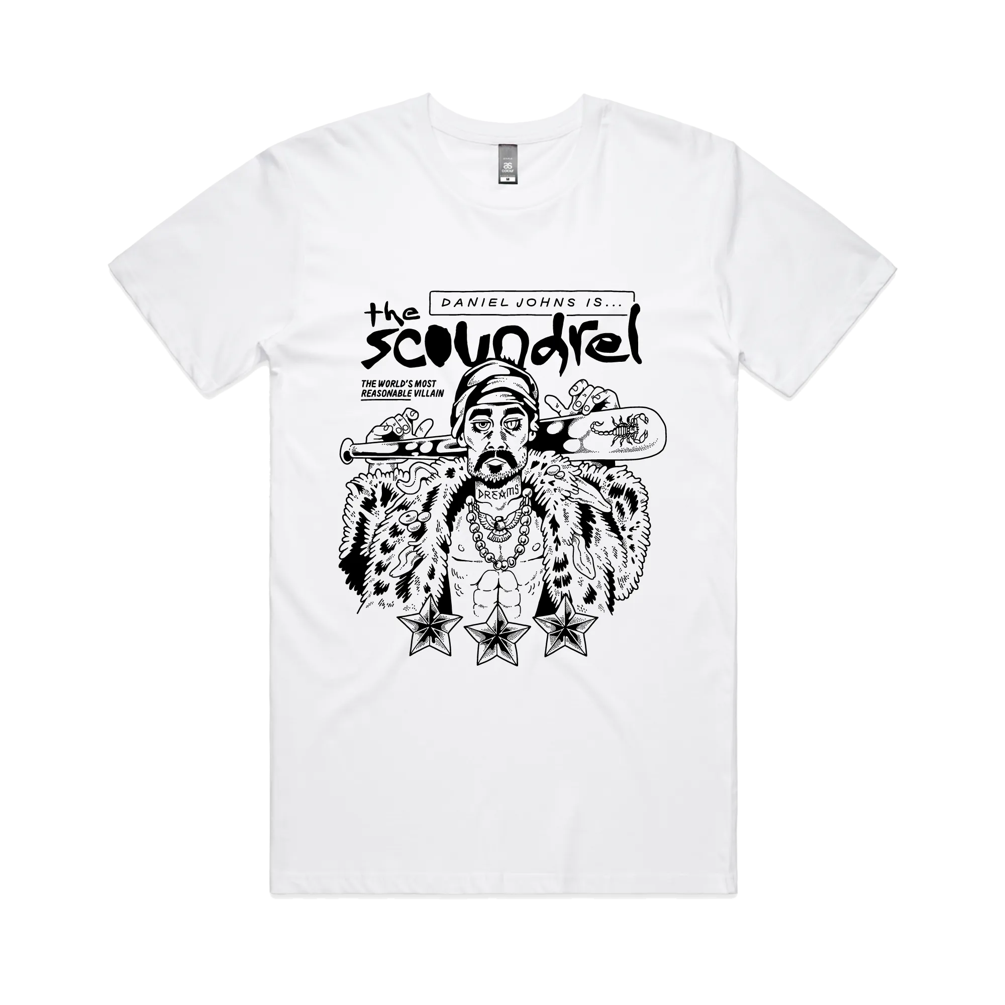 Scoundrel Bundle / White T-Shirt