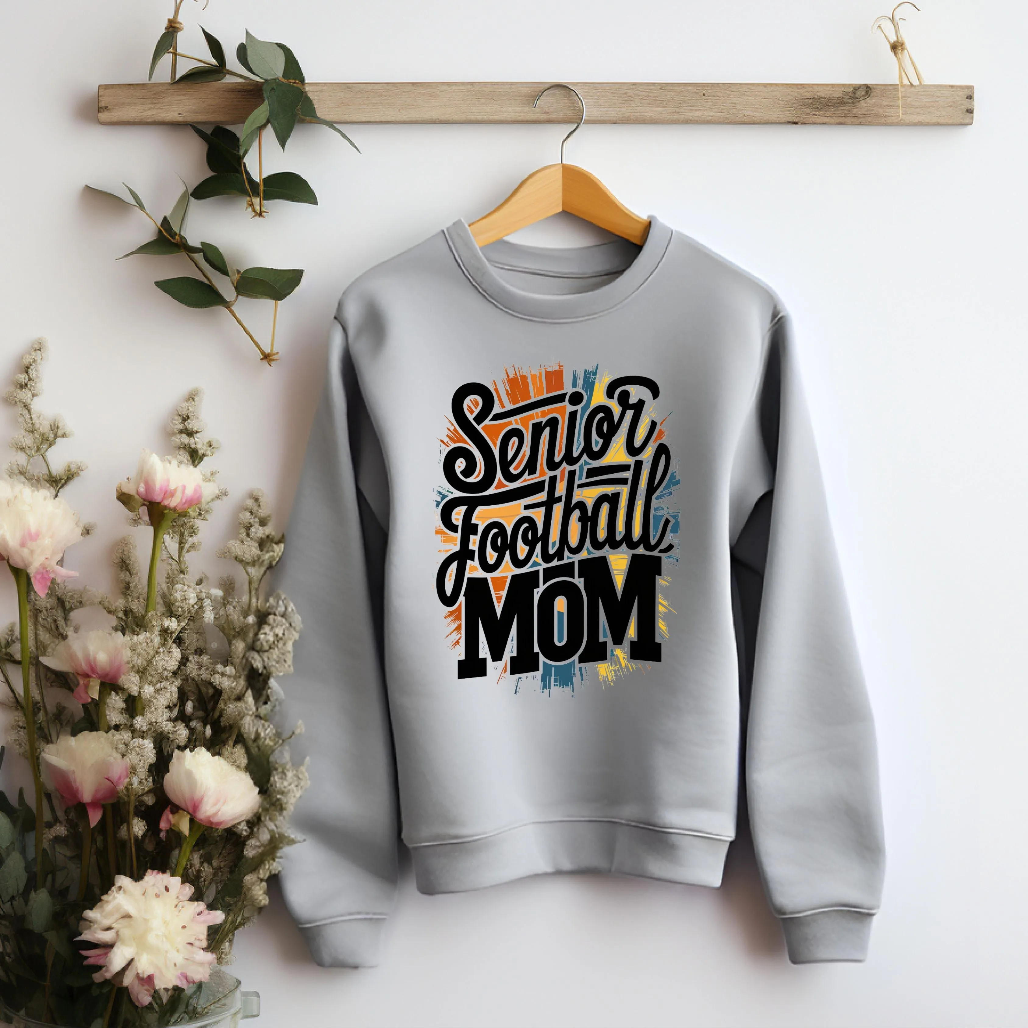 Senior Football Mom Sweatshirt