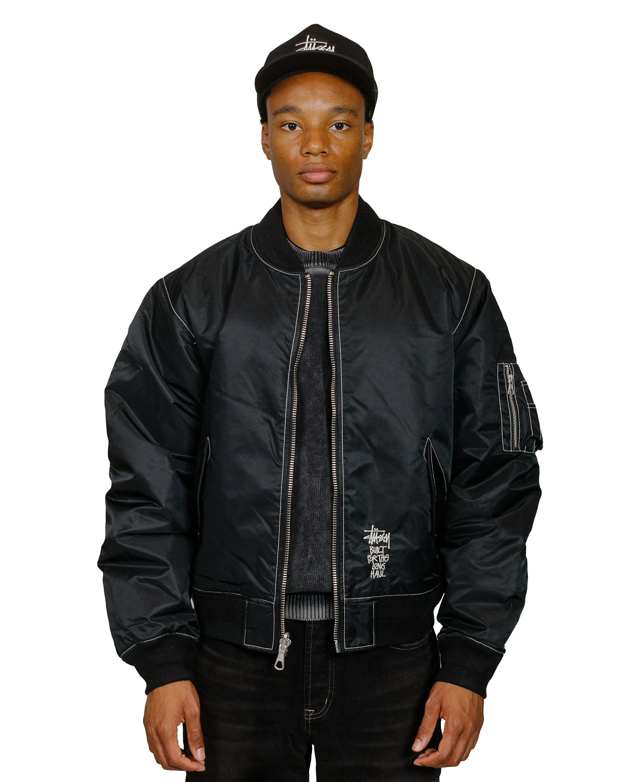 Stüssy Built Bomber Jacket Black