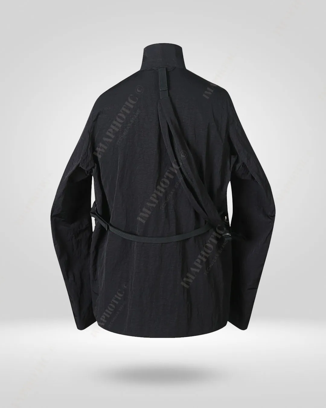 Stylish Black Shirt Jacket - Elegance Meets Function