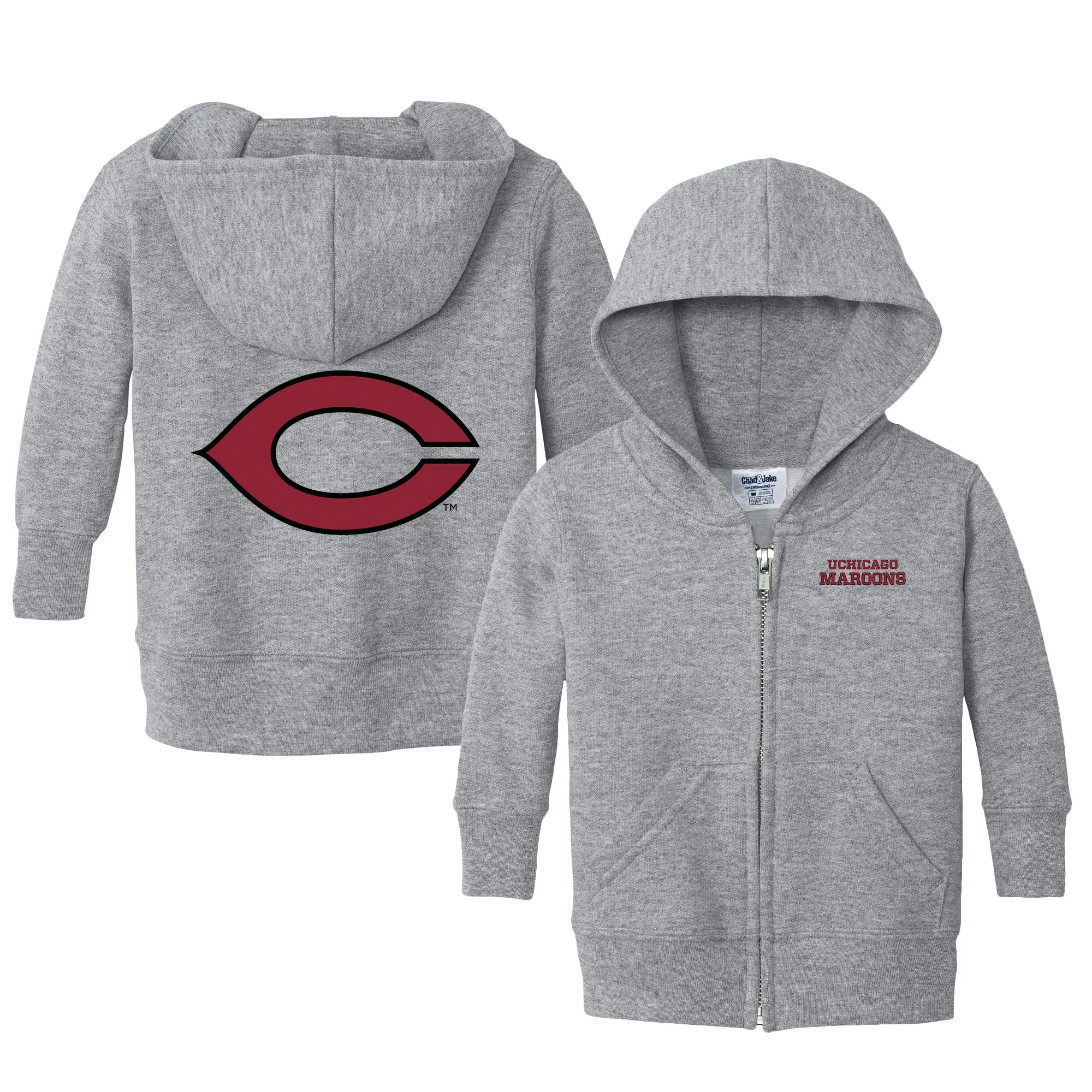 UChicago Maroons Logo Infant Full-Zip Sweatshirt