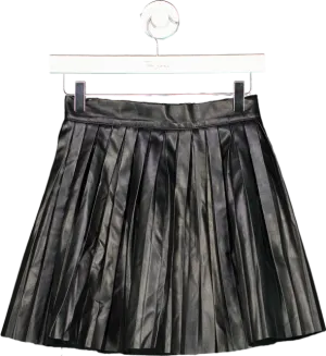 Vishaleiman Black Pleated Skirt UK 6